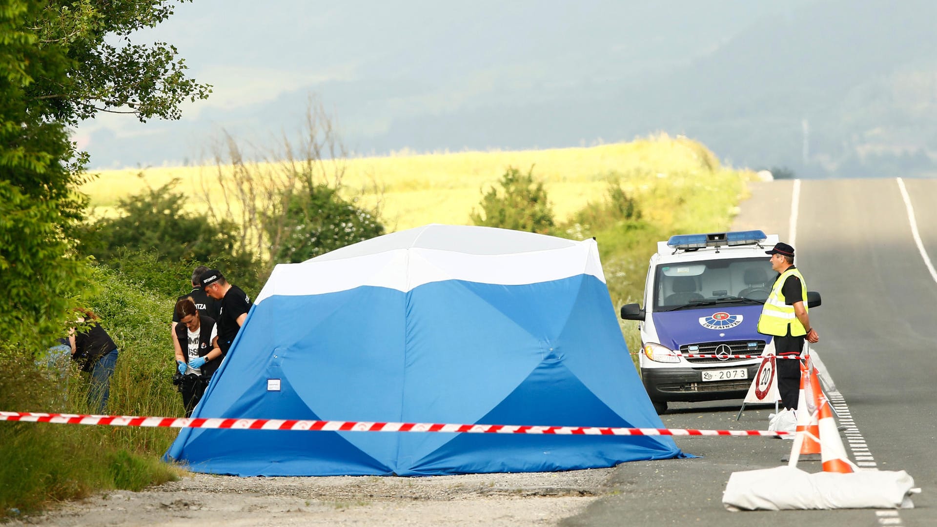 Fundort in Spanien (Archivbild): Im Fall der getöteten Tramperin Sophia hat die Staatsanwaltschaft Bayreuth Mordanklage gegen einen Lastwagenfahrer erhoben. Fundort in Spanien (Archivbild): Im Fall der getöteten Tramperin Sophia hat die Staatsanwaltschaft Bayreuth Mordanklage gegen einen Lastwagenfahrer erhoben.