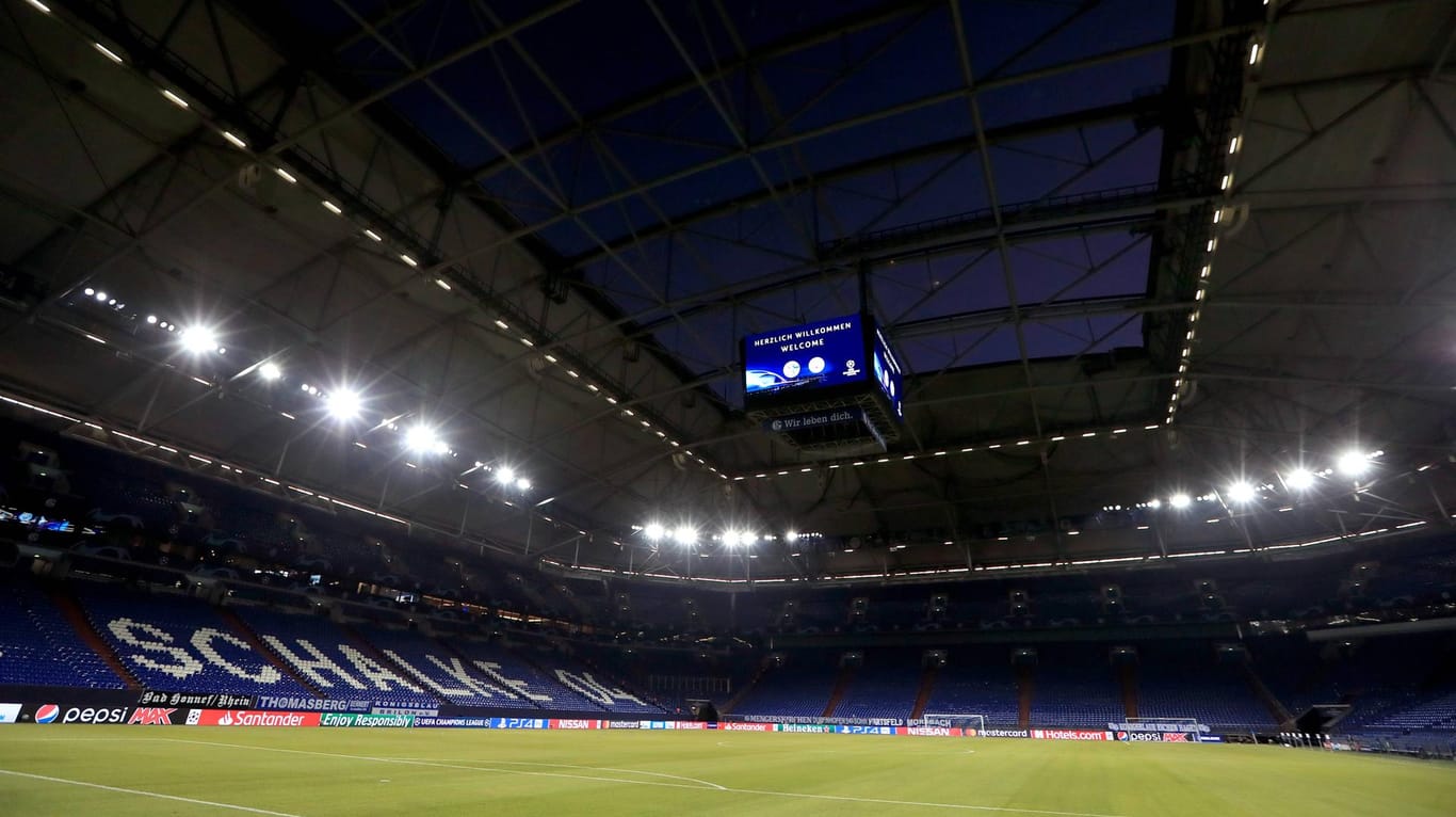 Der Ort der Tat: die Arena auf Schalke.