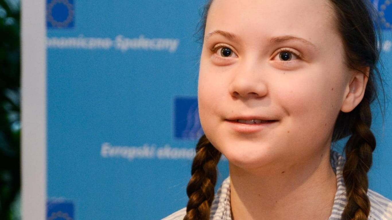 Die junge schwedische Klimaaktivistin Greta Thunberg: Bei der EU spricht sie auch mit Kommissionspräsident Jena-Claude Juncker.