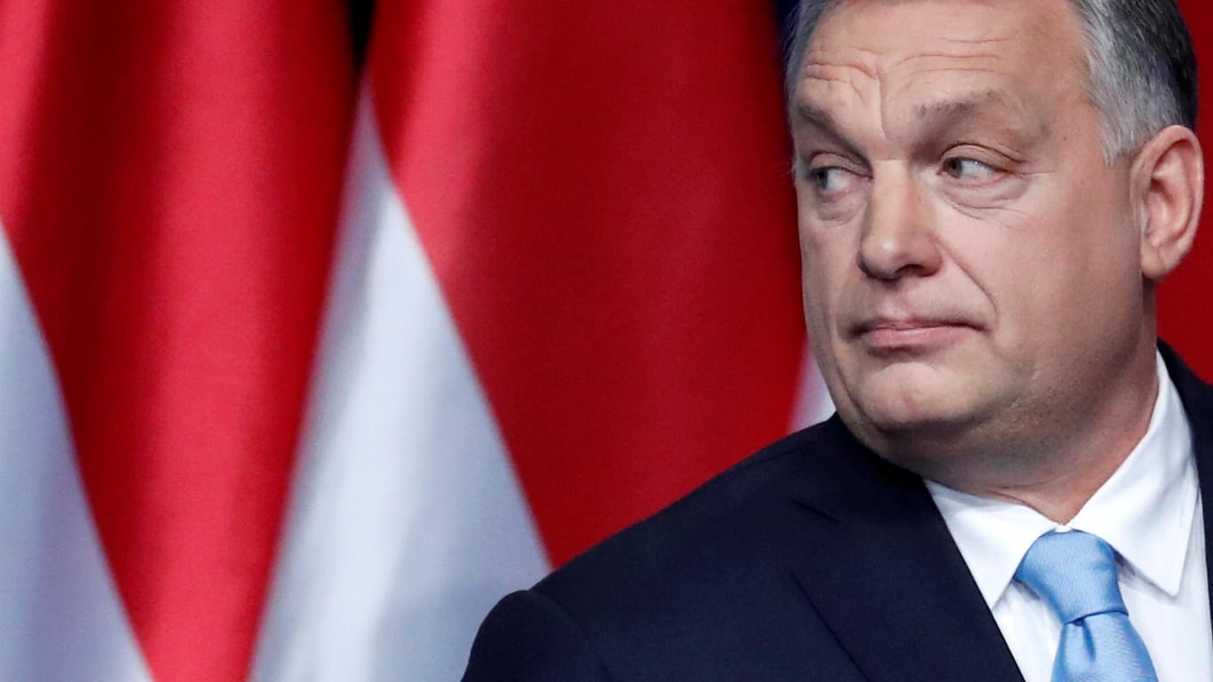 Ungarns Ministerpräsident Viktor Orban: Möglicherweise hat er den Bogen nun überspannt – Teile der EVP gehen auf Distanz.