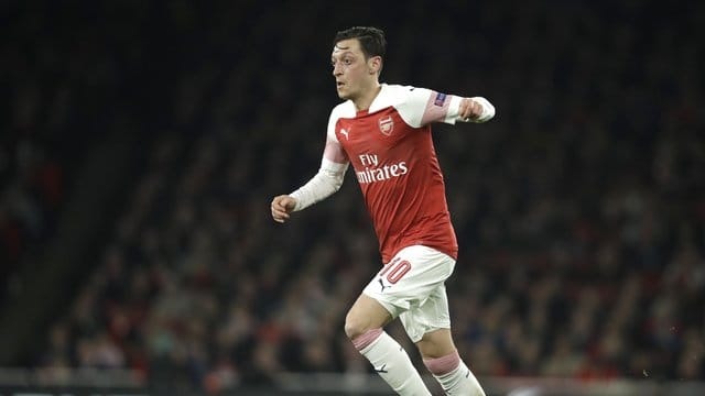 Spielte gegen BATE Borissow von Beginn an: Arsenals Mesut Özil.