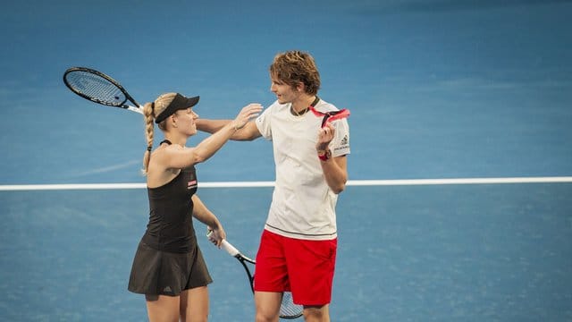 Starkes Mixed: Angelique Kerber und Alexander Zverev.