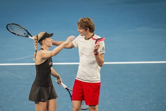 Starkes Mixed: Angelique Kerber und Alexander Zverev.