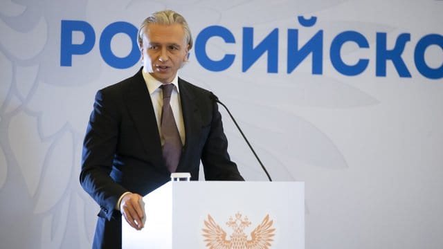 Alexander Djukow ist der neue Präsident des russischen Fußballverband RFS. Alexander Djukow ist der neue Präsident des russischen Fußballverband RFS.