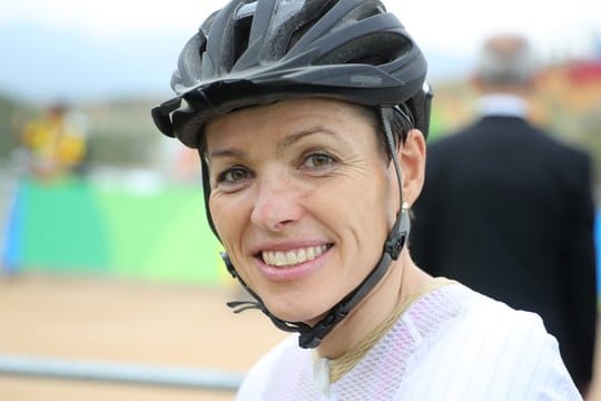 Sabine Spitz gehört weiterhin zu den besten Mountainbikerinnen Deutschlands.