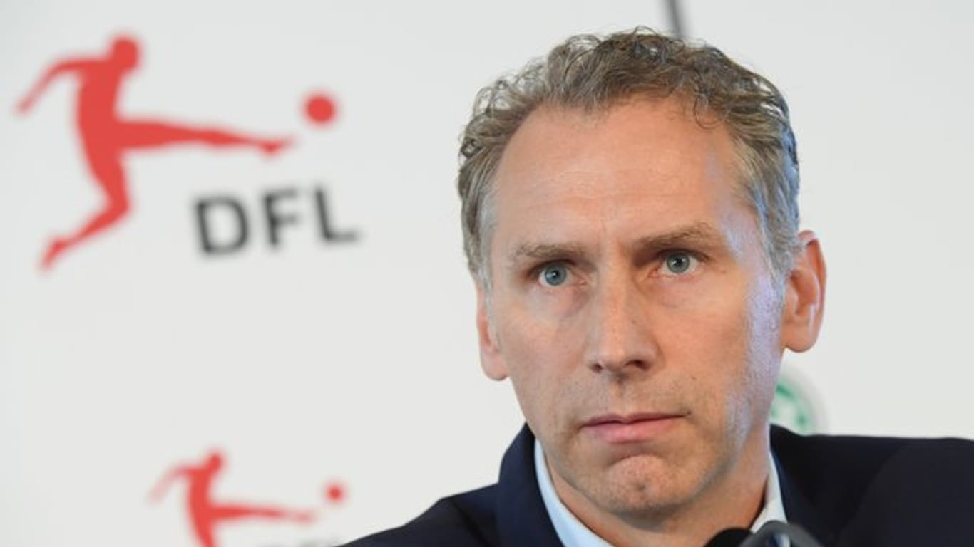 Ansgar Schwenken hat als Mitglied der Geschäftsleitung der DFL den Sportreport vorgestellt.