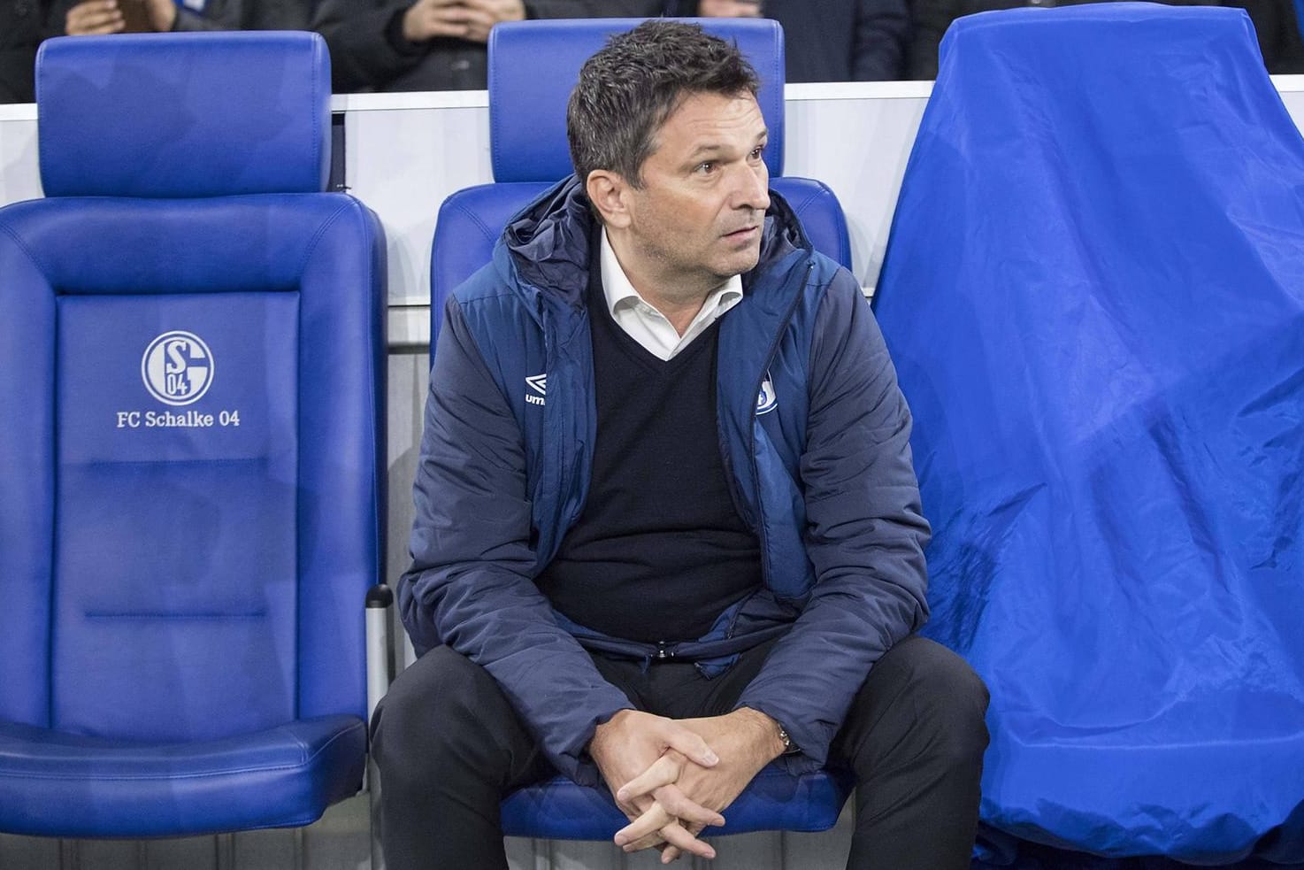 Stand jetzt noch bis Saisonende im Amt auf Schalke: Der scheidende Manager Christian Heidel.