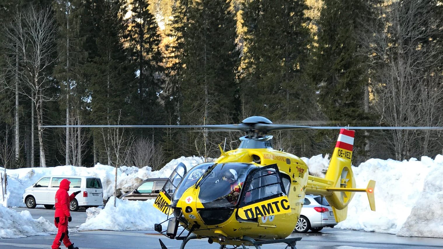 Lawine in Österreich