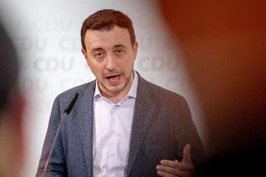 CDU-Generalsekretär Paul Ziemiak Mitte Januar bei einer der Klausurtagung des CDU-Bundesvorstands.