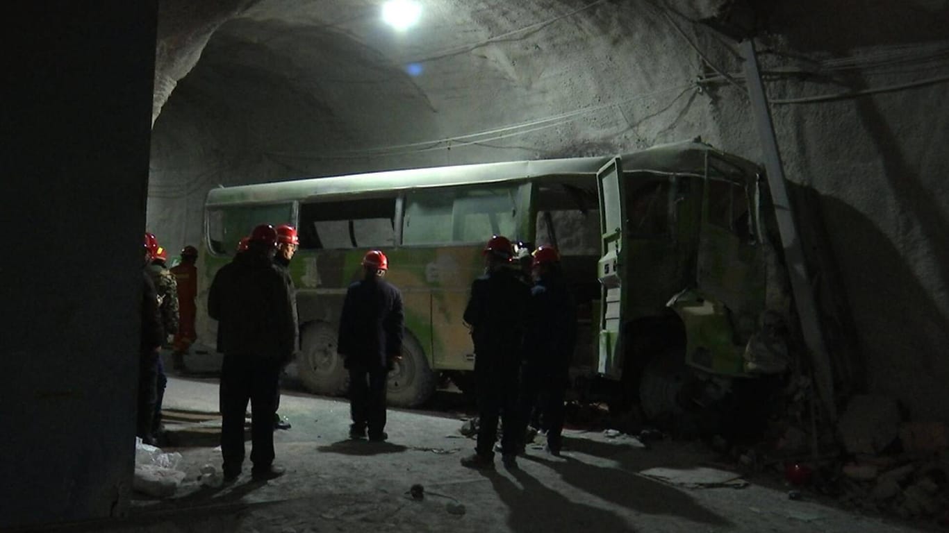 Betroffene Mine im Westlichen Ujimqin-Banner: Ein Grubenunglück im Norden Chinas hat 21 Bergleute das Leben gekostet.