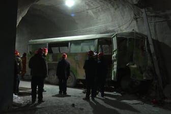 Betroffene Mine im Westlichen Ujimqin-Banner: Ein Grubenunglück im Norden Chinas hat 21 Bergleute das Leben gekostet.