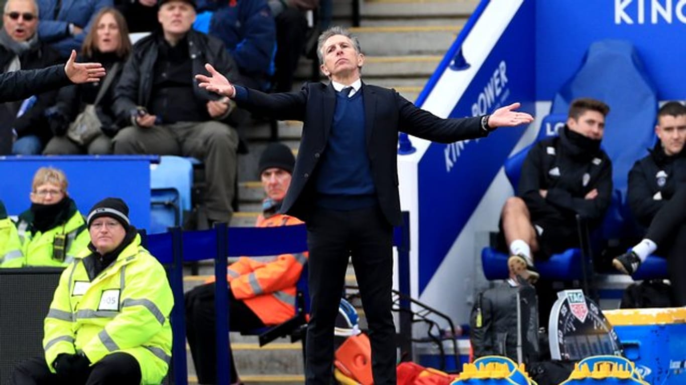 Claude Puel ist nicht mehr Trainer von Leicester City.