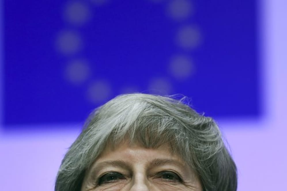 Theresa May beim Gipfel der EU und der Arabischen Liga.