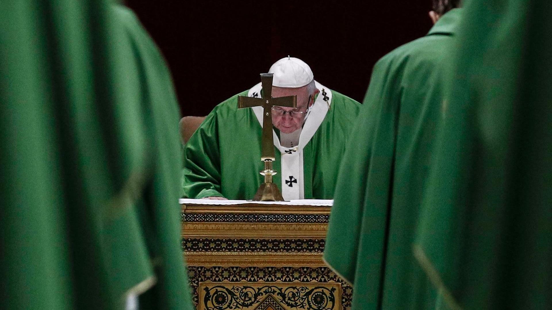 Gipfeltreffen zum Thema Missbrauch mit Papst Franziskus