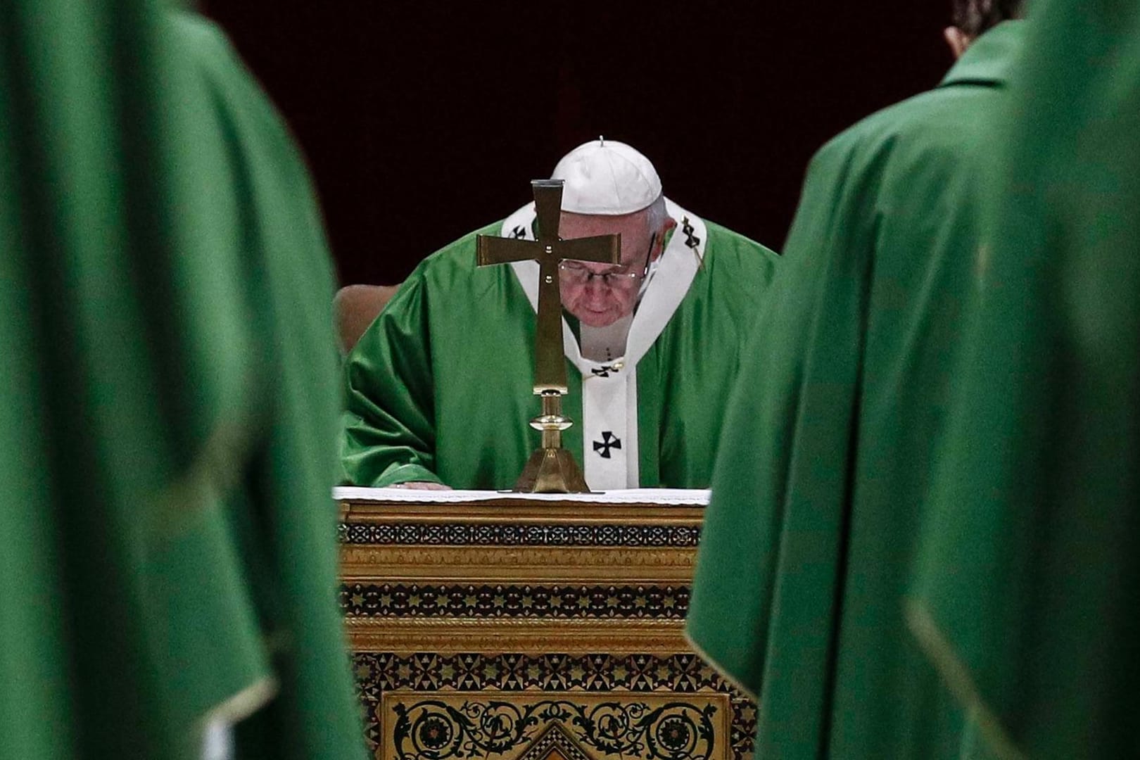 Gipfeltreffen zum Thema Missbrauch mit Papst Franziskus