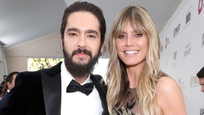 Tom Kaulitz und Heidi Klum: Die beiden sind Gäste von Elton John.