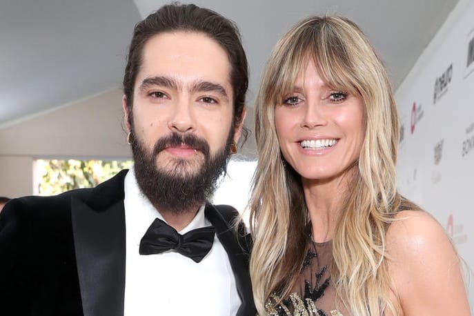 Tom Kaulitz und Heidi Klum: Die beiden sind Gäste von Elton John.