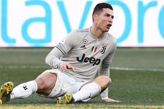 Ein frustrierter Cristiano Ronaldo im Ligaspiel gegen Bologna: Nach der Partie hagelte es Kritik.