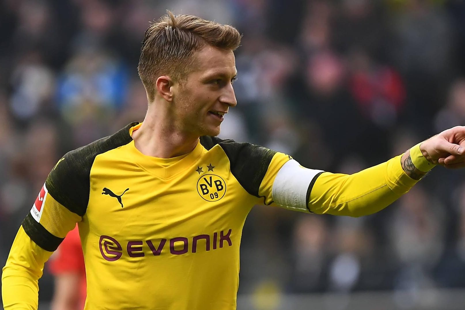 Marco Reus bejubelt einen Bundesliga-Treffer: Der BVB-Star steht vor seinem Comeback.