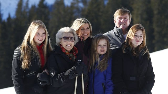Familienfoto: König Willem-Alexander der Niederlande (2. Familienfoto: König Willem-Alexander der Niederlande (2.