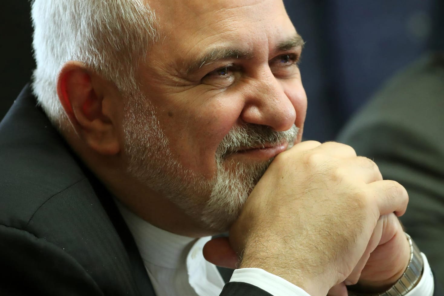 Dezember 2018: Der iranische Außenminister Dschawad Sarif bei einem Treffen zur politischen Zukunft Syriens in Genf.