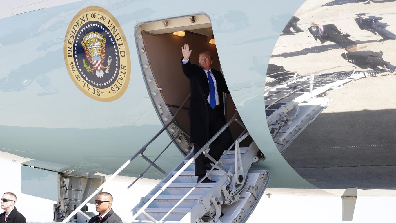 Ein Mann, der wahnsinnig gerne den Nobelpreis hätte, vor seinem Abflug nach Vietnam.