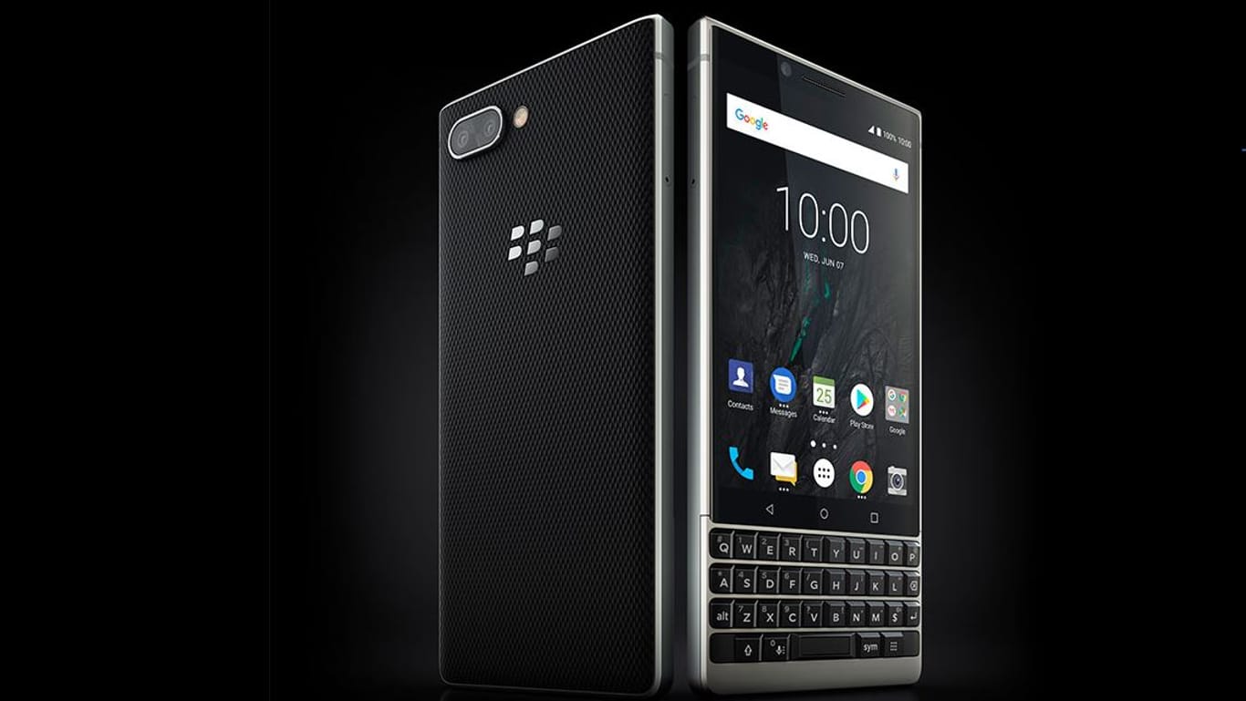 Bildschirm und Tasten: Blackberry setzt weiter auf sein Konzept.