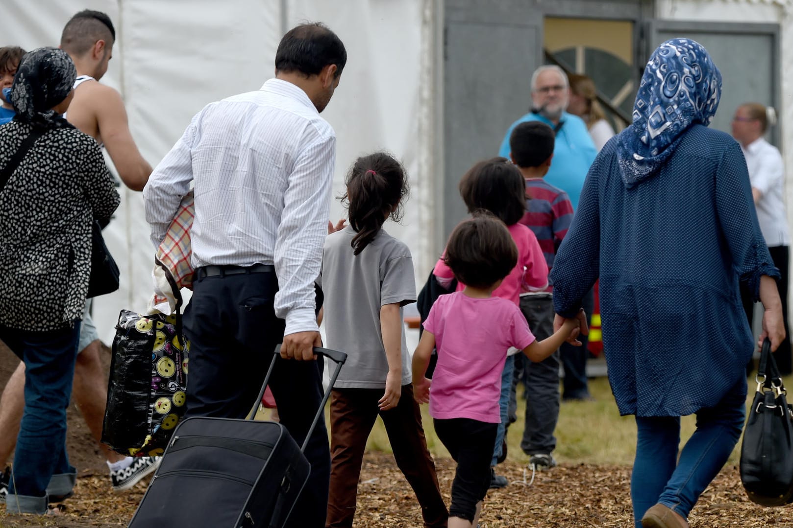 Flüchtlinge in einer Erstaufnahmeeinrichtung in Rendsburg: Im Jahr 2018 bewilligte das Bundesverwaltungsamt 3.260 Anträge für den Familiennachzug subsidiärer Schutzberechtigter.