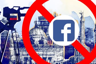 Sperrung beendet: Facebook hatte die Seiten eines Berliner Unternehmens dicht gemacht, das zum russischen Staatsmedienkonzern gehört und auf verschiedenen Seiten Viralvideos verbreitet.