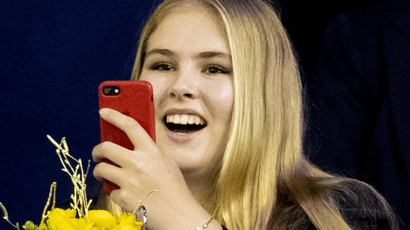 Prinzessin Amalia der Niederlande: Ihr Vater erteilte Handyverbot.