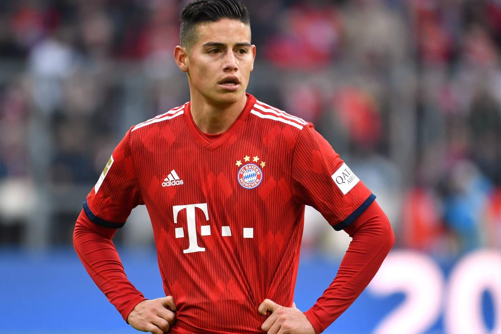 Zurück nach Madrid? Bayerns James Rodriguez.