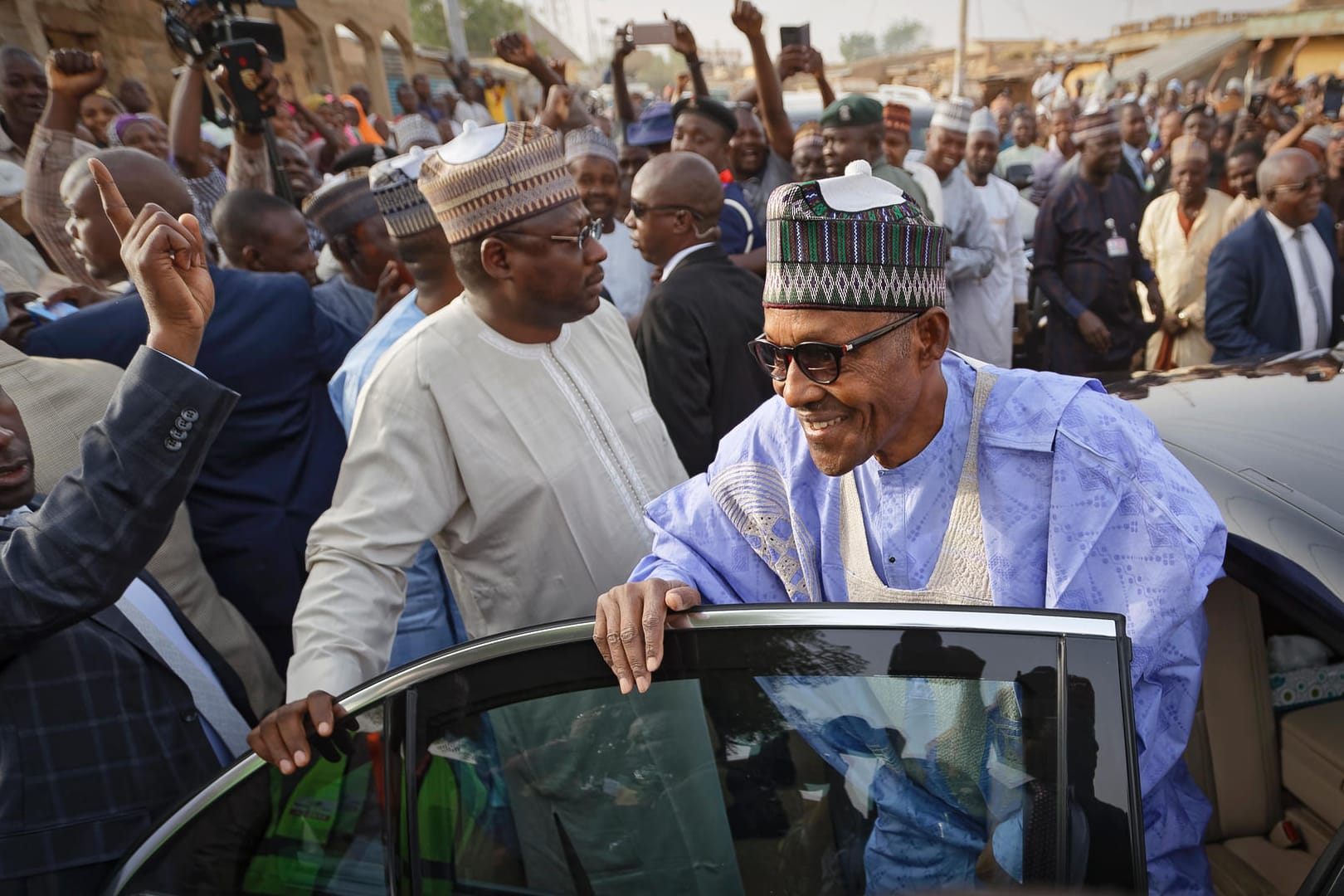 Muhammadu Buhari: Nigerias Staatschef wird eine zweite Amtszeit antreten.