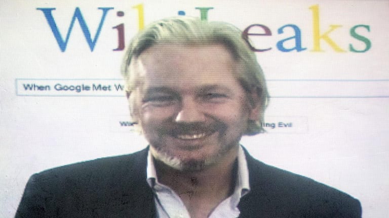 Julian Assange, der Wikileaks-Gründer (2014): Trump habe gewusst, dass Assange gestohlene Mails der US-Demokraten veröffentlichen werde, sagt Cohen.