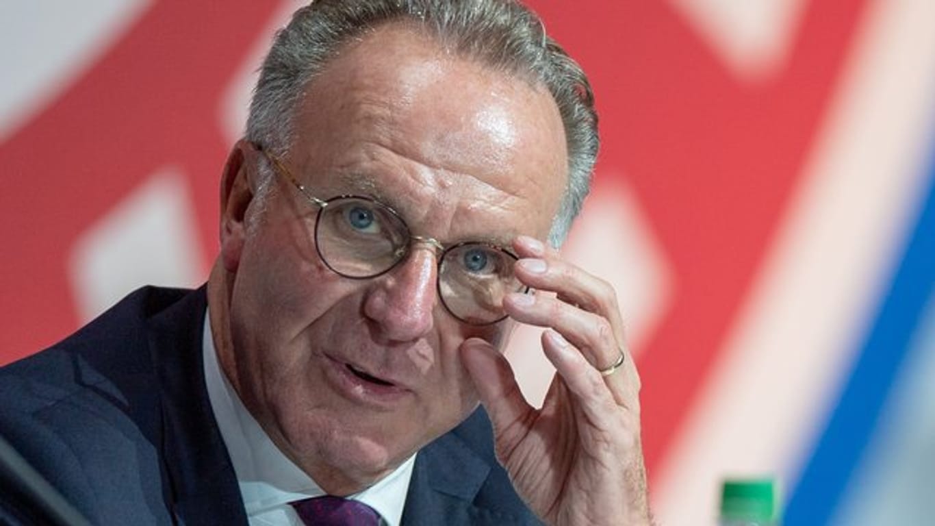 Sieht die Bayern-Krise gut überwunden: Vorstandschef Karl-Heinz Rummenigge.