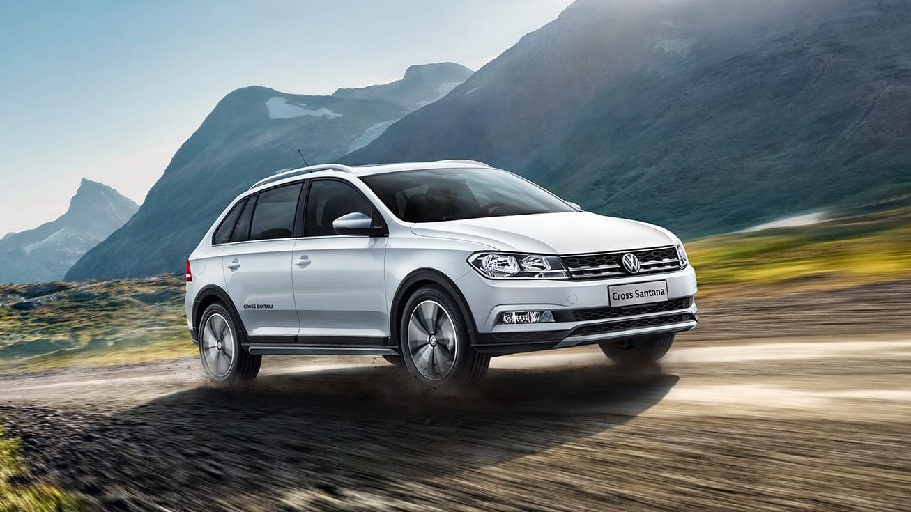 VW Cross Santana: Ursprünglich ein europäisches Auto, ist der Name Santana heute vor allem in China ein Begriff. Den Kombi des Mittelklassemodells gibt es dort auch in einer Gelände-Version.