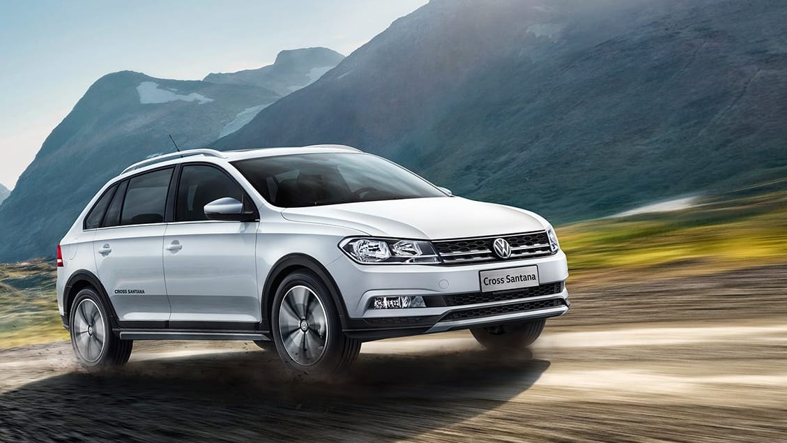 VW Cross Santana: Ursprünglich ein europäisches Auto, ist der Name Santana heute vor allem in China ein Begriff. Den Kombi des Mittelklassemodells gibt es dort auch in einer Gelände-Version.