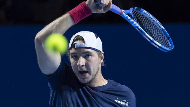 Jan-Lennard Struff scheiter in Dubai am Ungarn Marton Fucsovics.