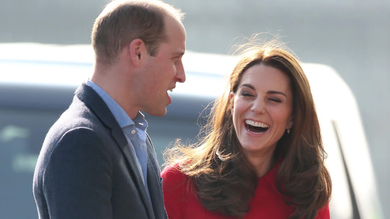 Prinz William und seine Herzogin Kate: Die britischen Royals sind für einen zweitägigen Besuch in Nordirland.