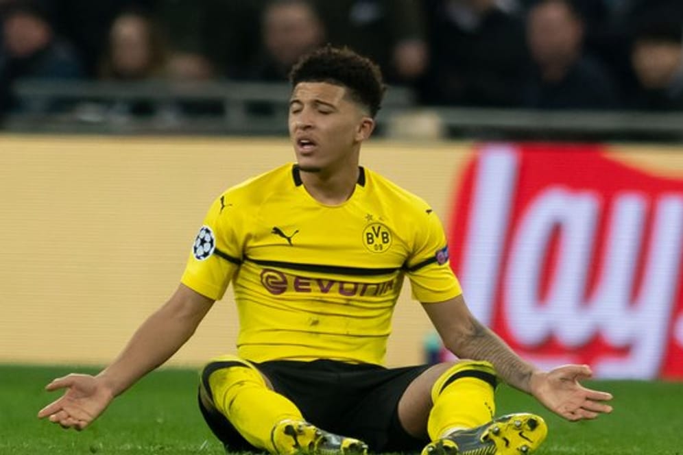 Jadon Sancho spielt jetzt für Borussia Dortmund.