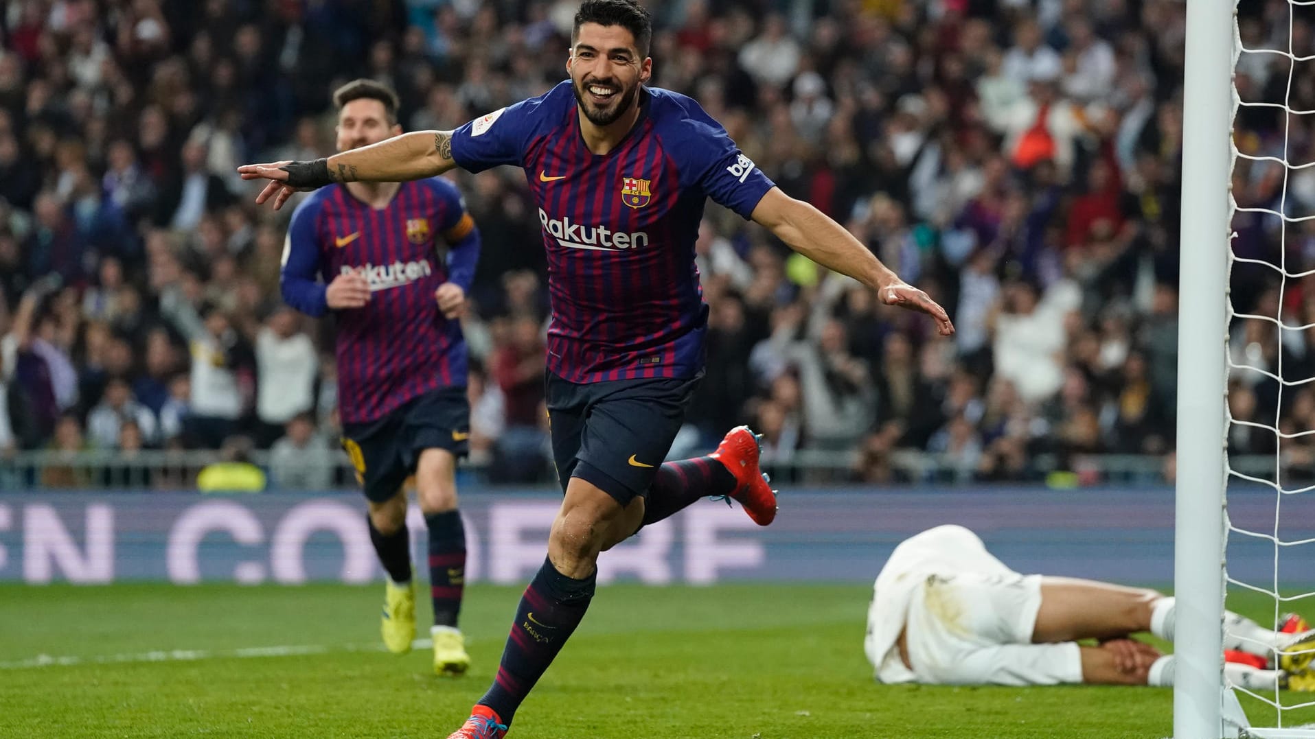 Matchwinner für die Katalanen: Luis Suarez.