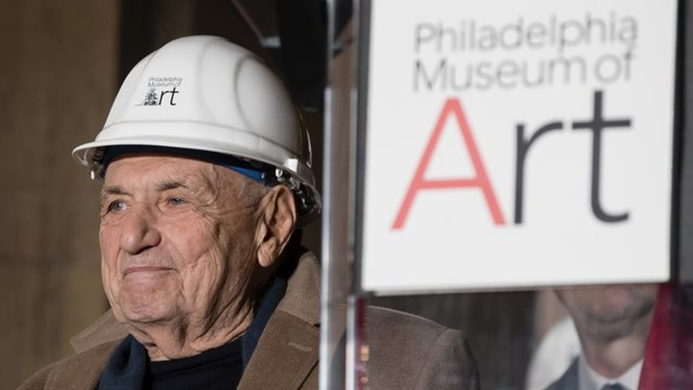 Der Architekt Frank Gehry wird am 28.