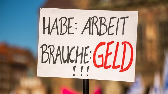 Warnstreik in Bremen. Warnstreik in Bremen.