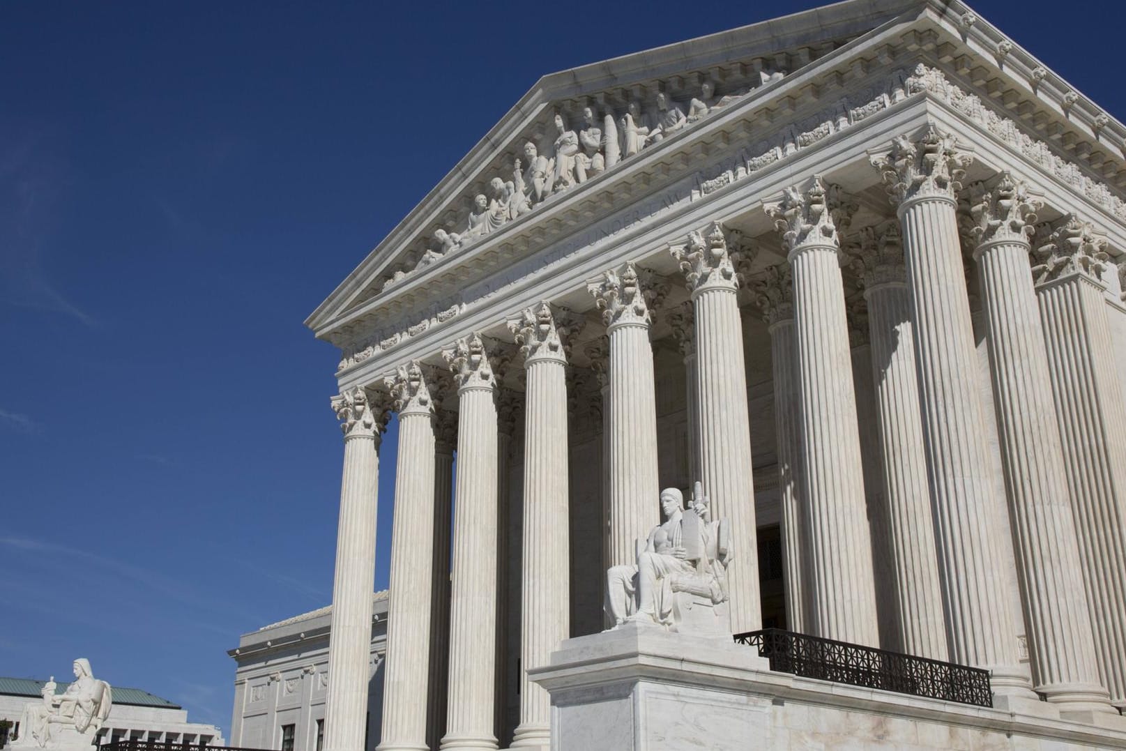 Oberstes US-Gerichtsgebäude, Washington D.C.: Das Gericht hatte in früheren Urteilen bereits die Hinrichtung von Häftlingen mit Schizophrenie oder Psychosen verboten.