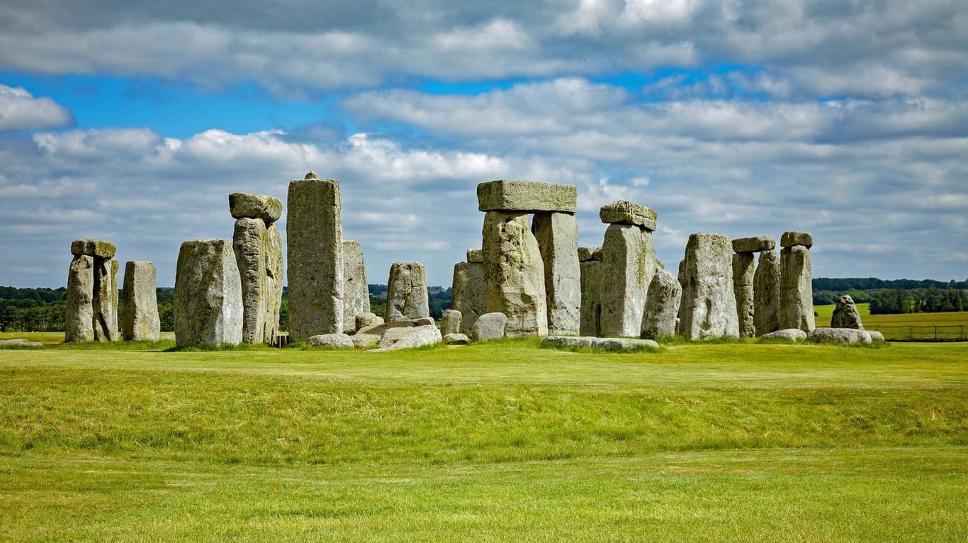 Gigantische Steine: Der größte Brocken in Stonehenge wiegt 30 Tonnen.