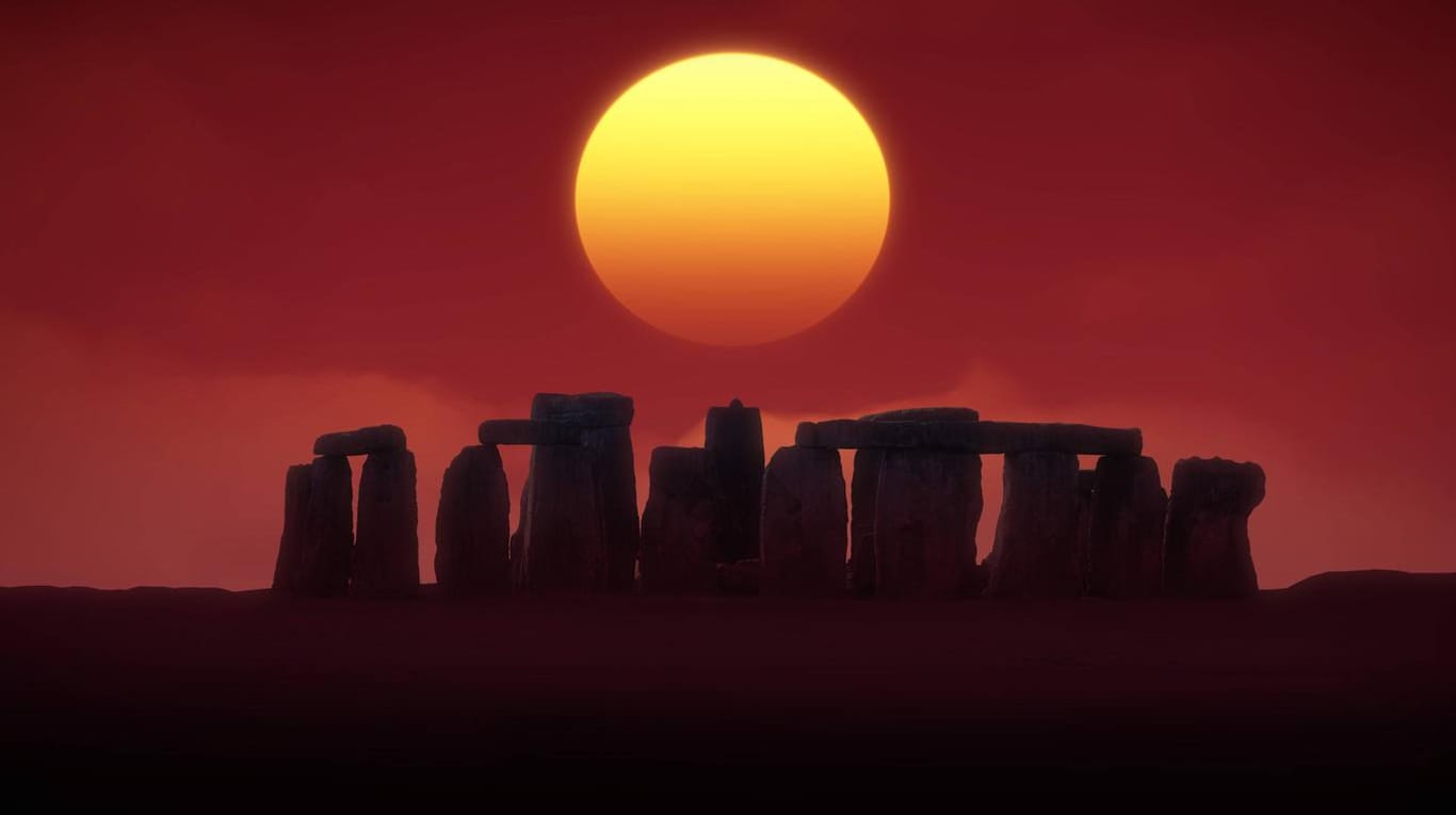 Geschichte eines Weltkulturerbes: Stonehenge wurde in der Jungsteinzeit (etwa 3100 bis 2500 v. Chr.) errichtet.