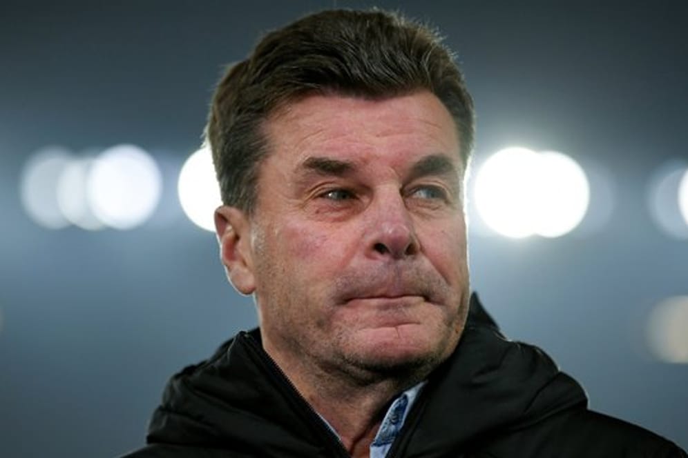 Borussia-Trainer Dieter Hecking geht selbstbewusst in das Duell mit den Bayern.