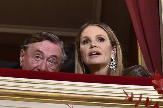 Richard Lugner und Elle Macpherson verbrachten einen Abend voller Harmonie.