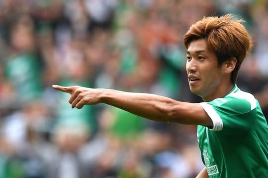 Yuya Osako fällt mit Rückenproblemen noch länger für Werder Bremen aus.