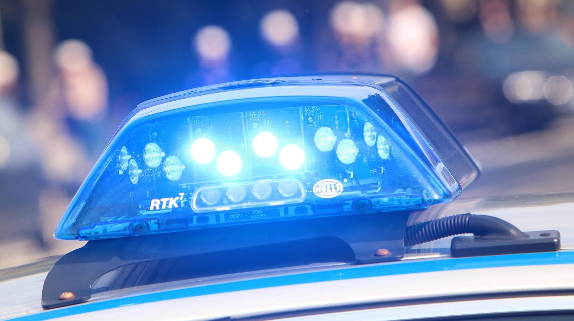 Blaulicht eines Polizeiwagens