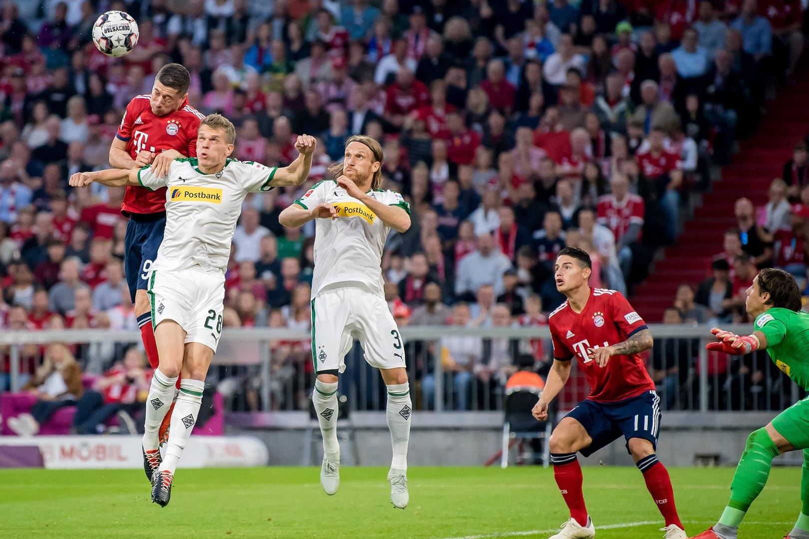 Das Hinspiel in München endete 3:0 für Gladbach.